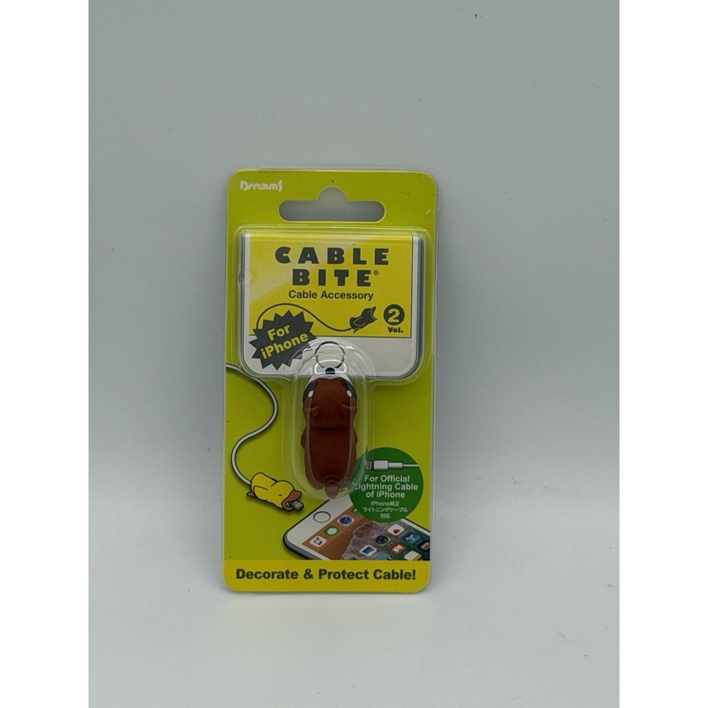 Cable Bite Cable Accessory for iPhone Cables & More - Red Panda